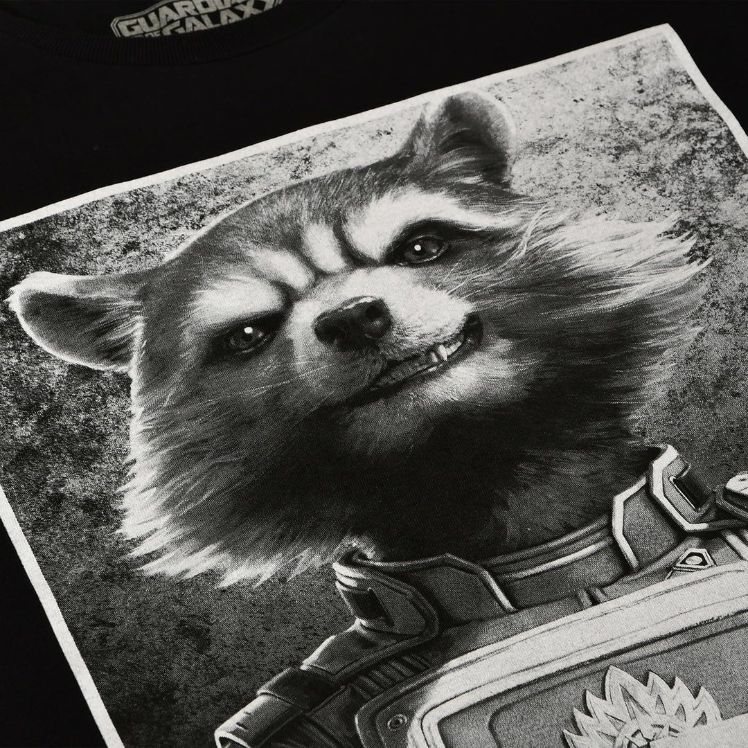 Elbenwald Marvel T-Shirt mit verschiedenen Motiven für Herren Damen Unisex Baumwolle schwarz XL Rock