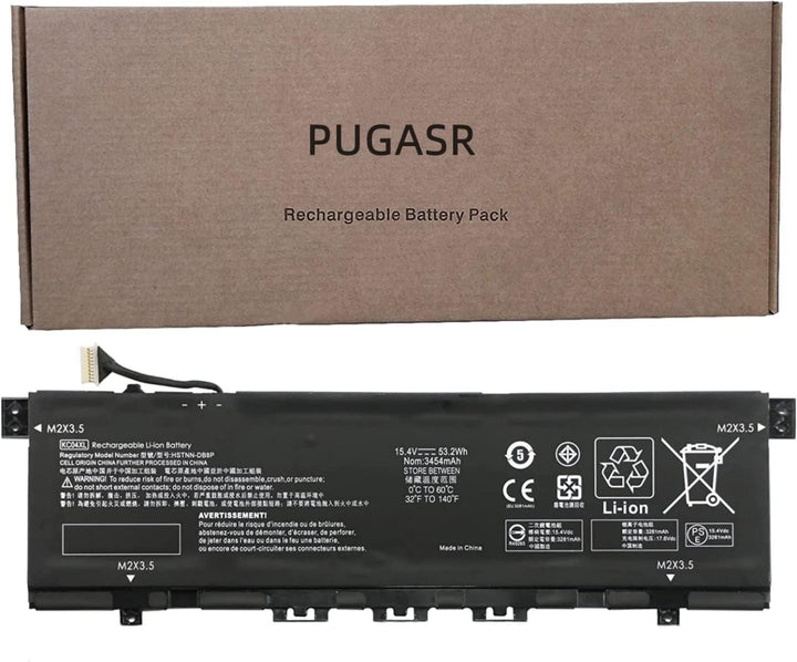 PUGASR KC04XL Laptop Akku Kompatibel mit HP Envy X360 13-AG 13-AR 13-AH 13-AQ 13M-AQ 13T-AQ 13-AH005