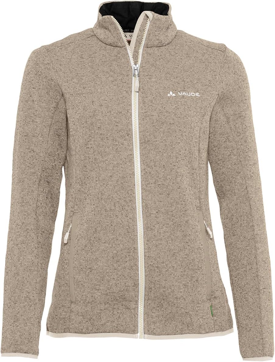 VAUDE Women's Rienza Jacket IV - Fleecejacke Damen, Weiss