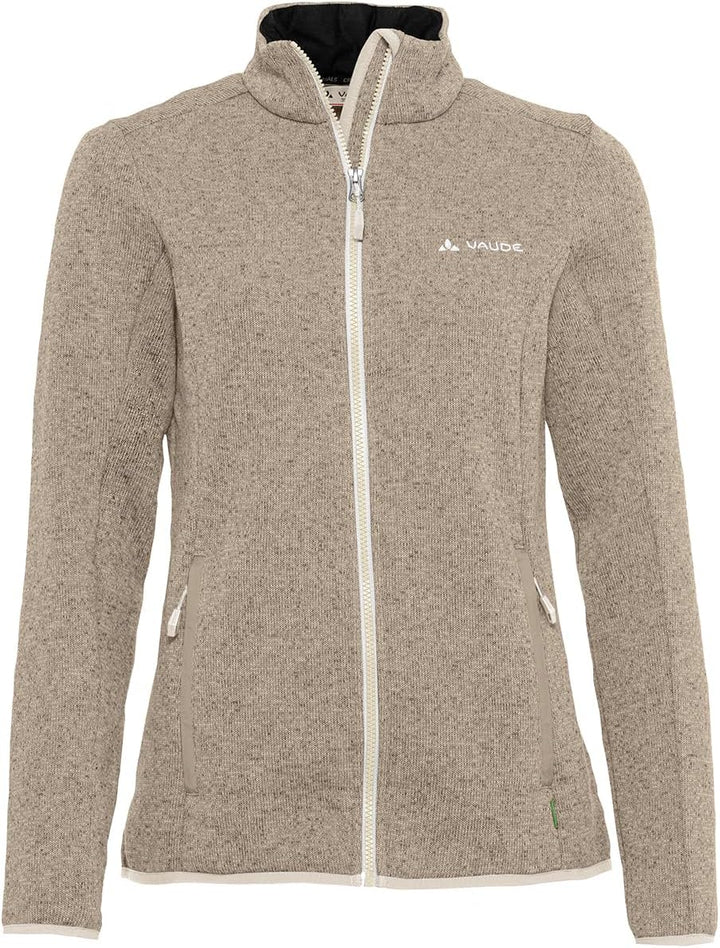 VAUDE Women's Rienza Jacket IV - Fleecejacke Damen, Weiss
