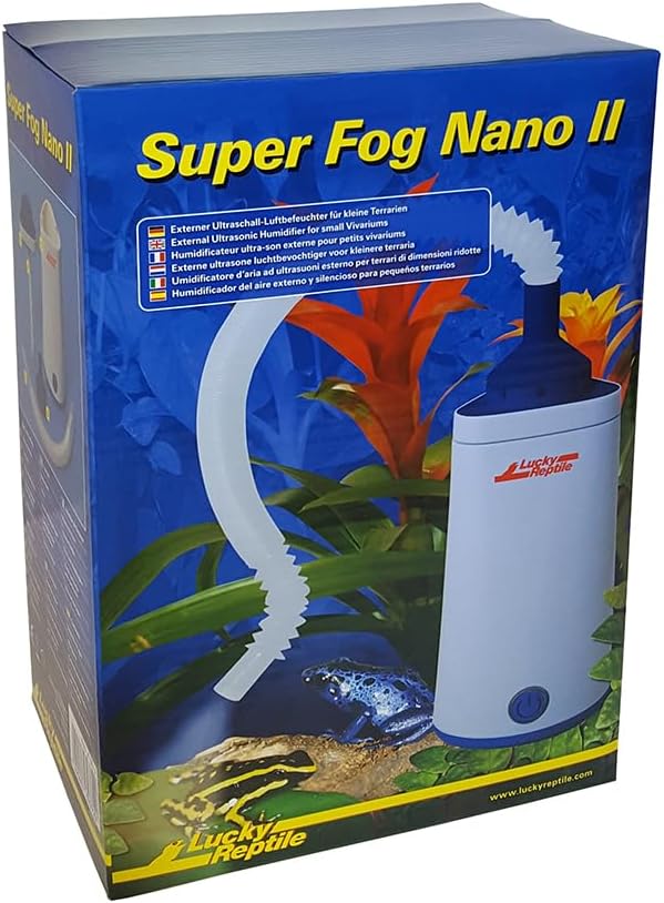 Lucky Reptile Super Fog Nano II - Luftbefeuchter für kleine Terrarien, Super Fog Nano II