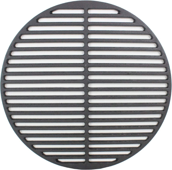 TRUTZHOLM Grillrost Ø 34,3 cm Rost Grillgitter BBQ Gusseisen emailliert Grillplatte rund