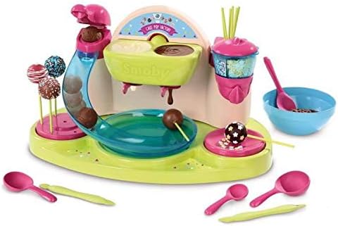 Smoby - Cake Pop Bäckerei - Back-Accessoire-Set zur Herstellung von Cake Pops, mit viel Zubehör, ohn