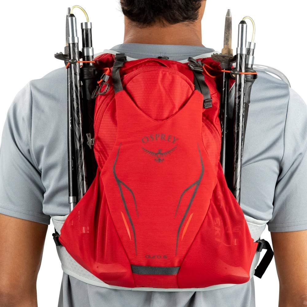 Osprey Duro Running Hydration Pack with 2.5L Hydraulics LT Reservoir S/M Phoenix Red, S/M Phoenix Re
