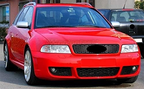 Waben- Gitter- Kühler- Sport- Front- Rippen- Grill ohne Emblem Schwarz Eintragungsfrei