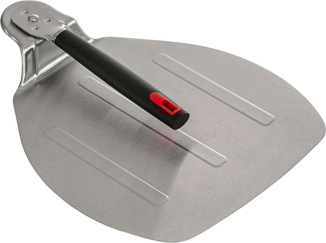 Dehner Pizzaheber, Pizzaschieber klappbar/hochwertig, ca. 38 x 5.5 x 31.5 cm, Edelstahl/Kunststoff,