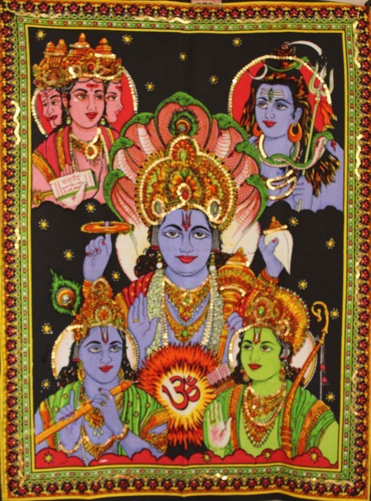 indischen Hindu Gott Shiva, Nataraja Shiv (TM Print Poster Wandbehang Hippie Home Decor