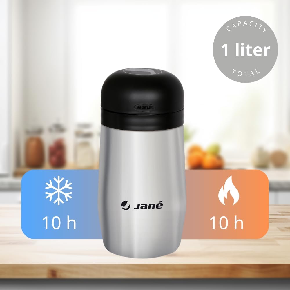 Jané Thermic Line Thermoskanne für Babybrei 1 L, 1 L