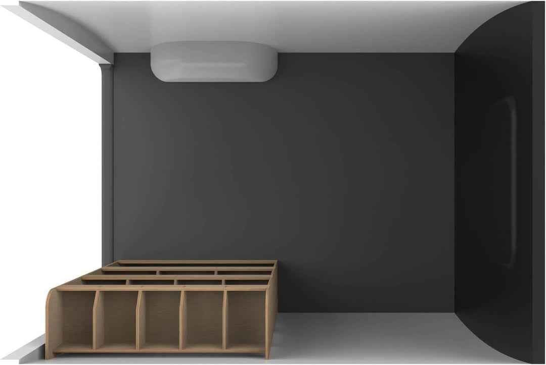 Vanify - Kompatibel mit Opel VIVARO L1 2019+ Fahrzeugeinrichtung Fahrzeugregale, Beifahrerseite Rega