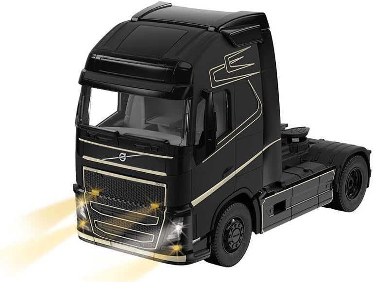 siku 6731, Volvo FH16 LKW, 1:32, Metall/Kunststoff, Schwarz, Ferngesteuert, Steuerung mit App via Bl