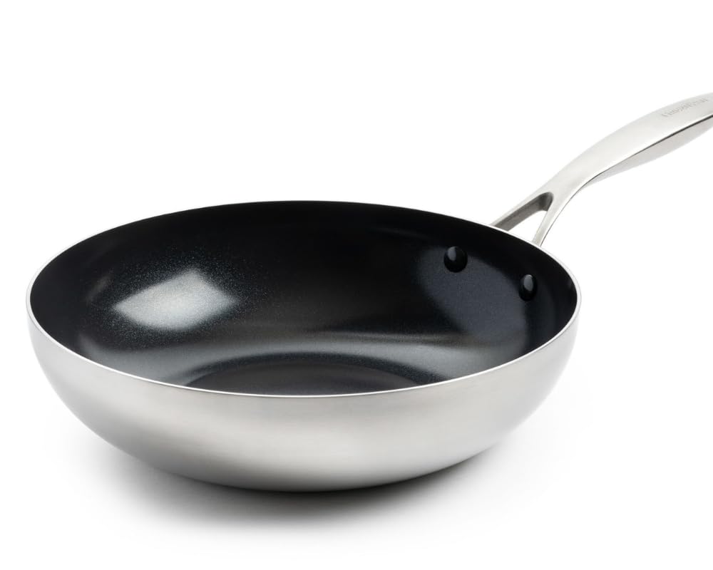 Greenpan Geneva Thermolon Ceramic Non-Stick 28cm Wokpfanne