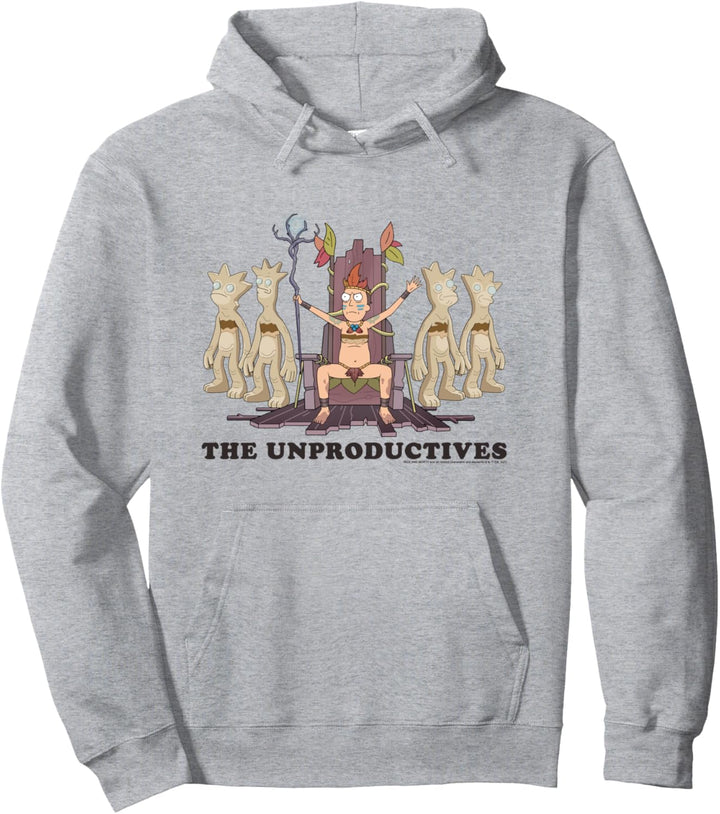 Rick and Morty The Unproductives Pullover Hoodie