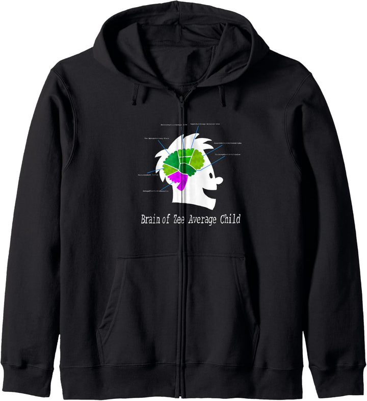 Captain Underpants Gehirn Kapuzenjacke