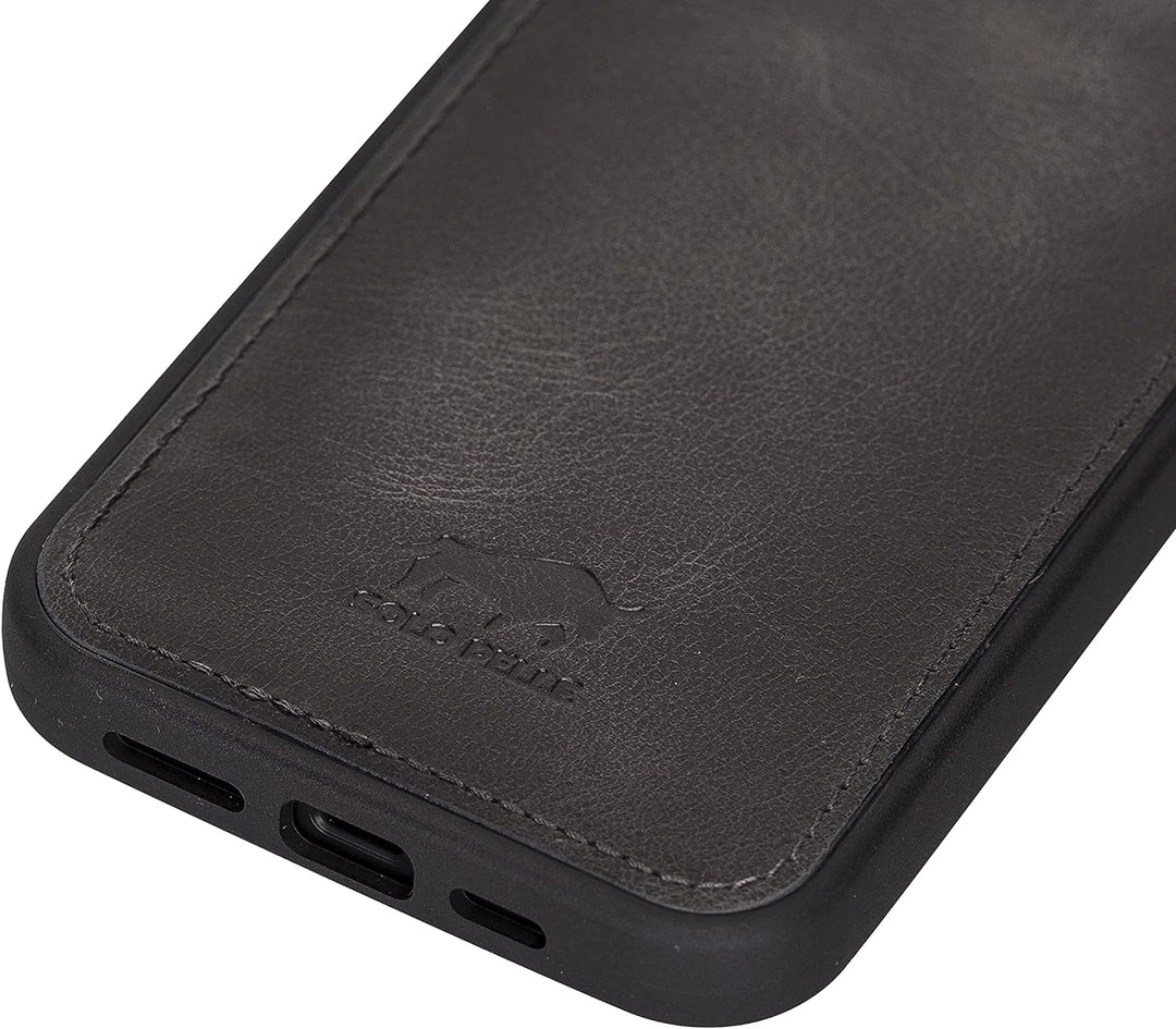 Solo Pelle Lederhülle für das iPhone 13 in 6.1 Zoll Stanford Case Leder Hülle Ledertasche Backcover