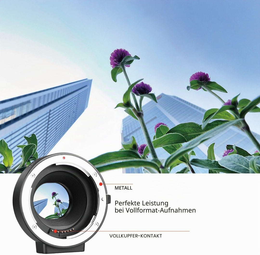 Meike MK-C-AF4 Adapter for Canon EF EF-S Lens Mount to EOS M EF-M Mirroless Camera