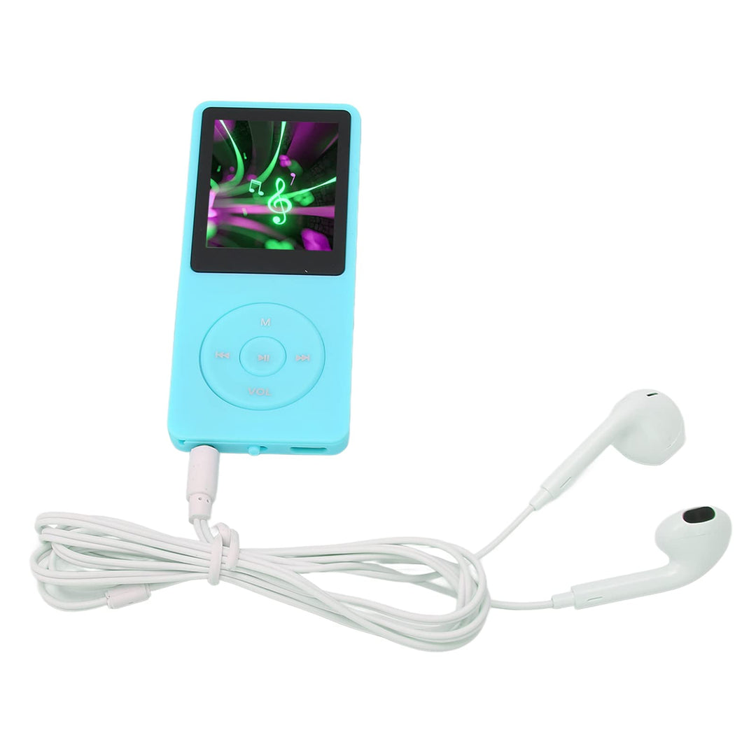 8 GB MP3 MP4 Player, Tragbarer Musik Player mit 1,8 Zoll TFT HD Bildschirm, Sportmusik Player mit Ko
