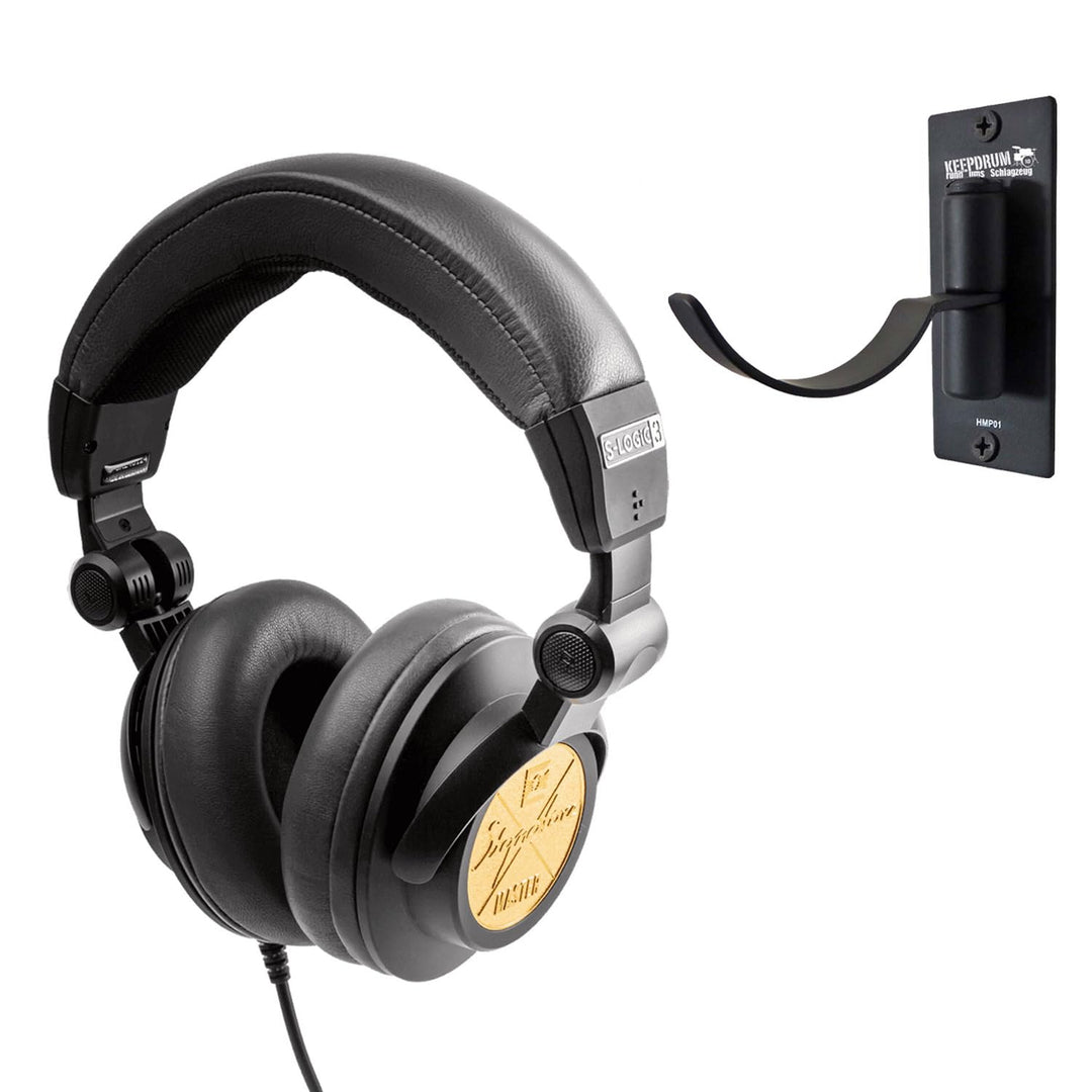 Generisch Ultrasone Signature Master MkII Studio-Kopfhörer + keepdrum Wandhalter