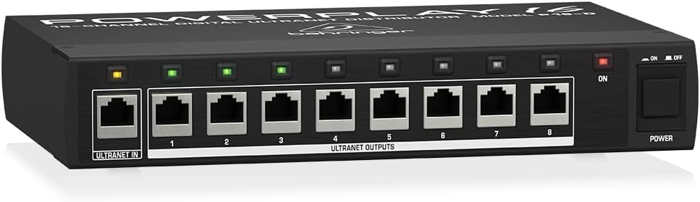 Behringer POWERPLAY P16-D 16-Kanal-Digital-ULTRANET-Verteiler POWERPLAY P16-D Distribution Hub, POWE