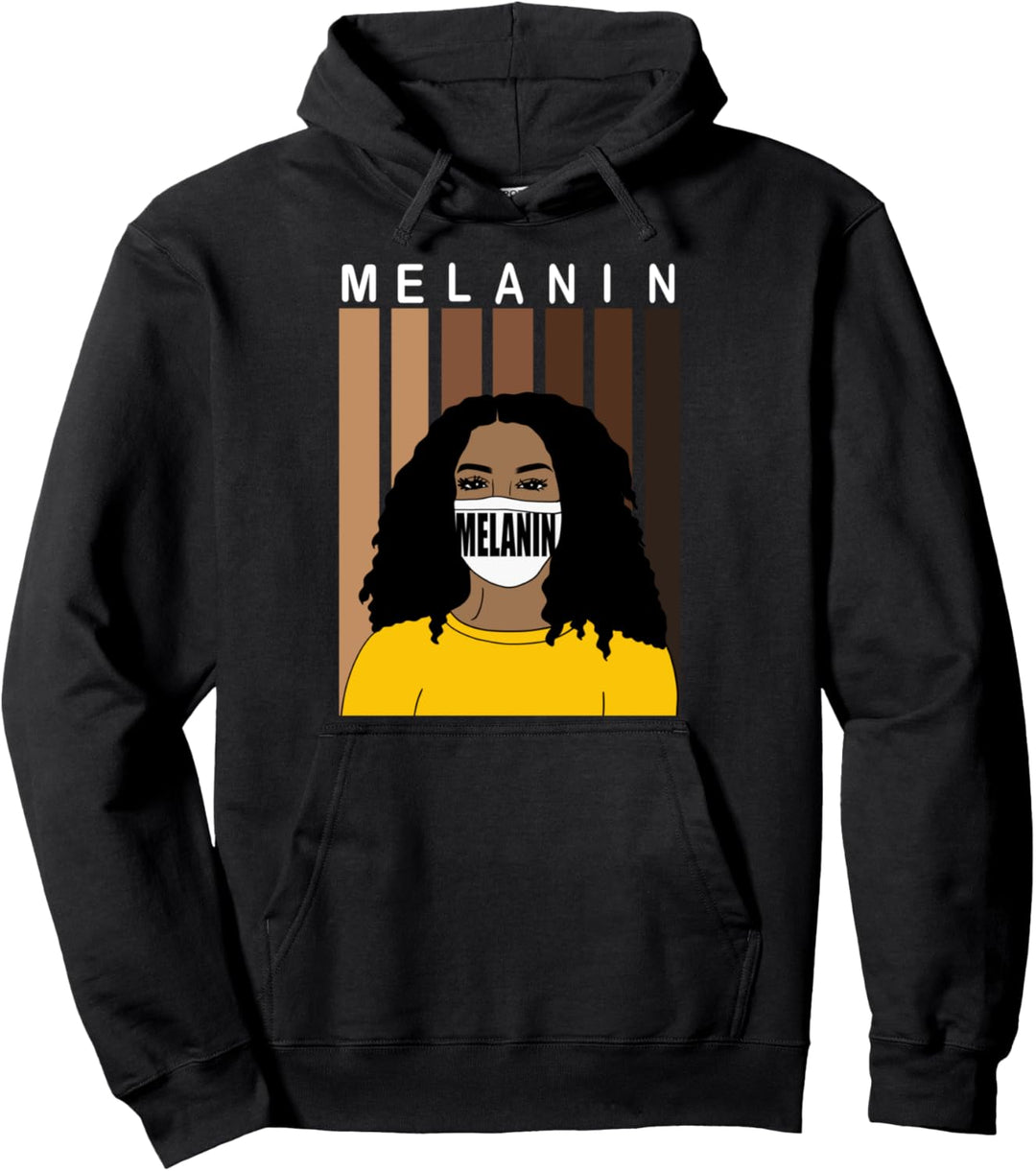 Oheneba: Melanin Shades Art Pullover Hoodie