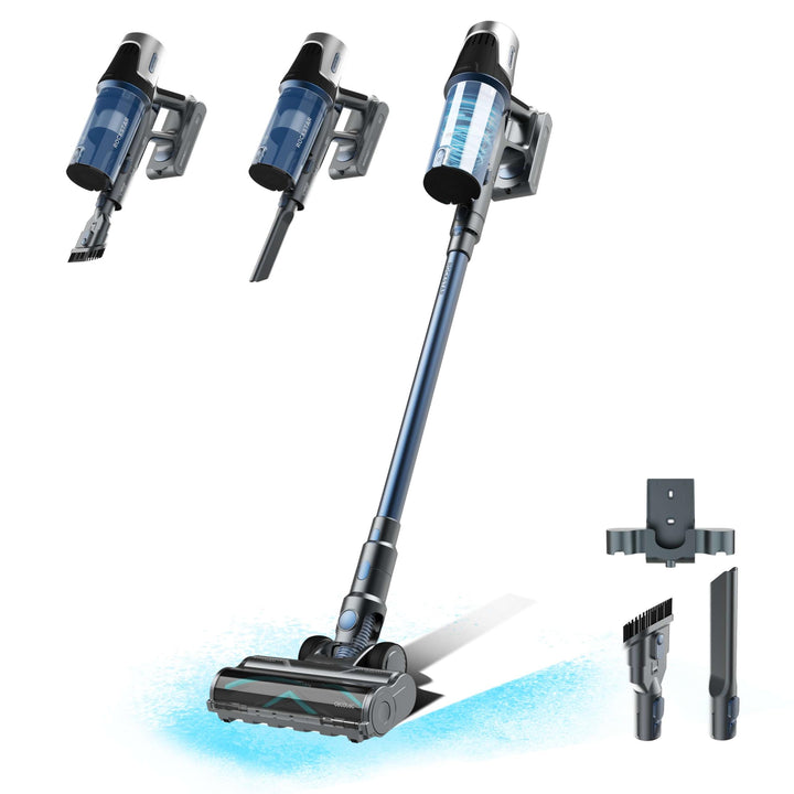 Cecotec Kabelloser Staubsauger Besen Conga Rockstar RS50 X-Treme. 120AW, 400W Motor, 60 Minuten Lauf