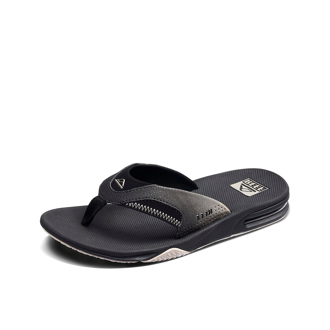 Reef FANNING Herren Zehentrenner 39 EU Black Taupe Fade, 39 EU Black Taupe Fade