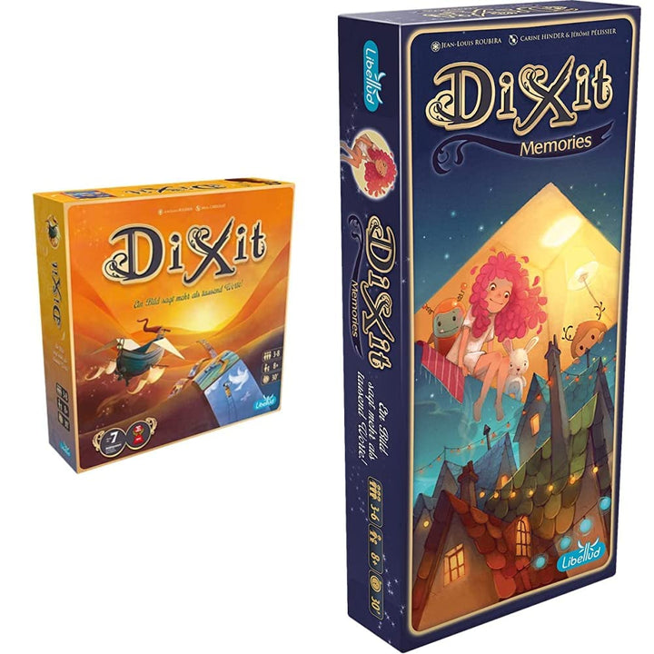 Libellud Asmodee | UNbox Now Dixit | Grundspiel 3-8 Spieler | Ab 8+ Jahren | 30+ Minuten &amp; Asmodee D