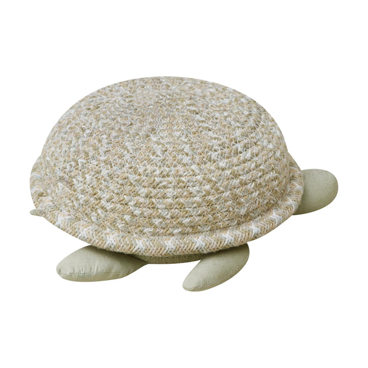 Lorena Canals Kinderkorb Schildkröte Olive Elfenbein Natur .22x25x10 cm, 22x25x10 cm