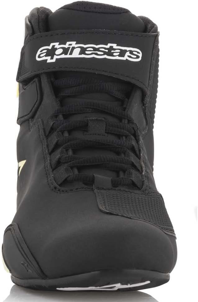 Alpinestars Herren Stiefel AlMotorcycle Clothing 43.5 EU Schwarz Gelb, 43.5 EU Schwarz Gelb