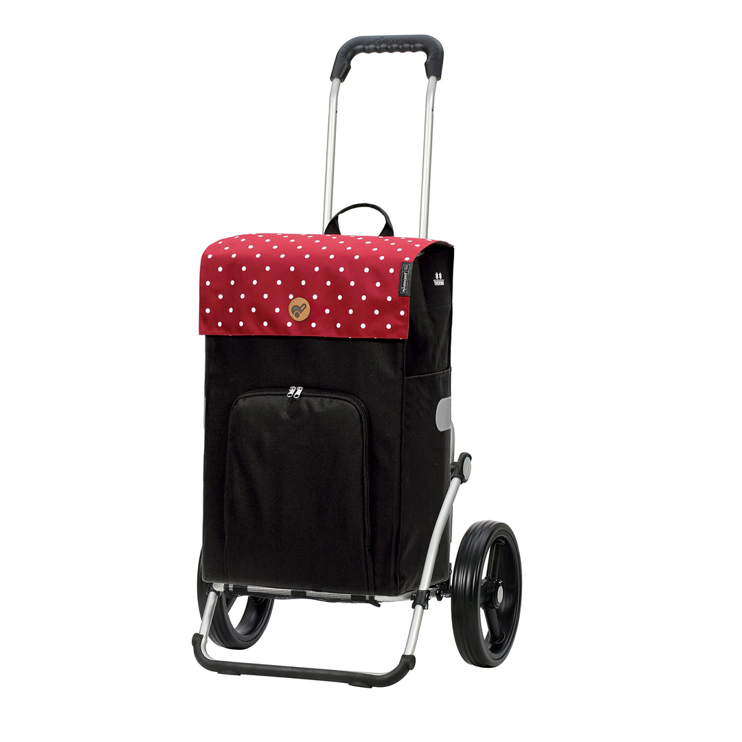 ANDERSEN Einkaufstrolley - Royal Shopper Malit rot 49 L Einkaufswagen,langlebig,Thermo, Aluminium, k