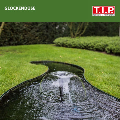 T.I.P. Teichpumpe - Wasserspielpumpe (10.000l Teichvolumen, 4.000l/h Fördermenge, 3,0m Förderhöhe, A