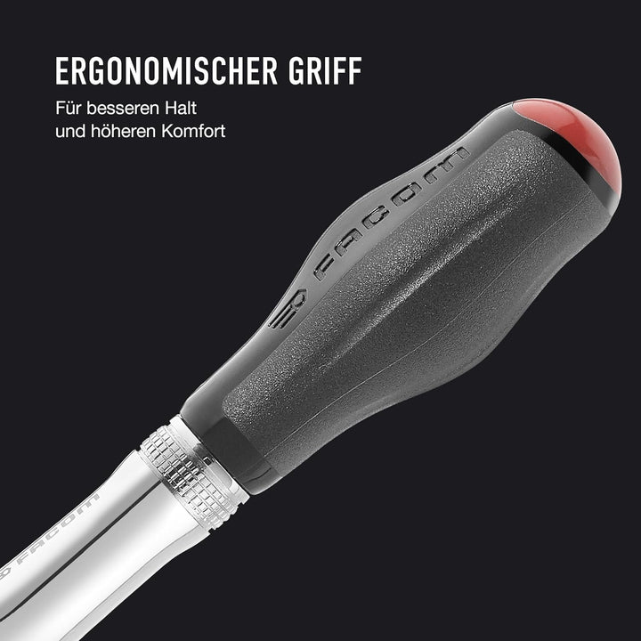 FACOM NANO Compact 38-tlg Stecknuss- und Bitsatz R.360NANOPB (metrischer, 6-Kant, 1/4-Zoll-Sechskant