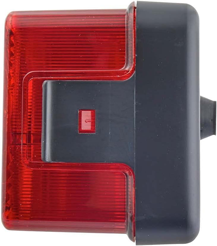 HELLA Rückleuchte - Glühlampe - 12V - Anbau/geschraubt - ECE - Lichtscheibenfarbe: rot/gelb - Stecke