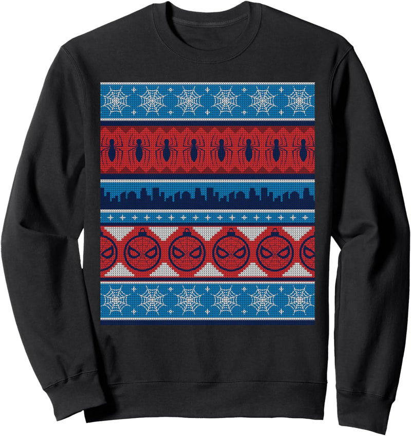 Marvel Spider-Man Ugly Sweater Holiday Sweatshirt