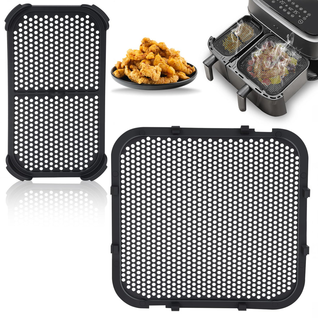 2 Stück Silikon Spritzschutz für Airfryer,Spritzschutz Kompatibel mit Philips Airfryer N350,Heissluf