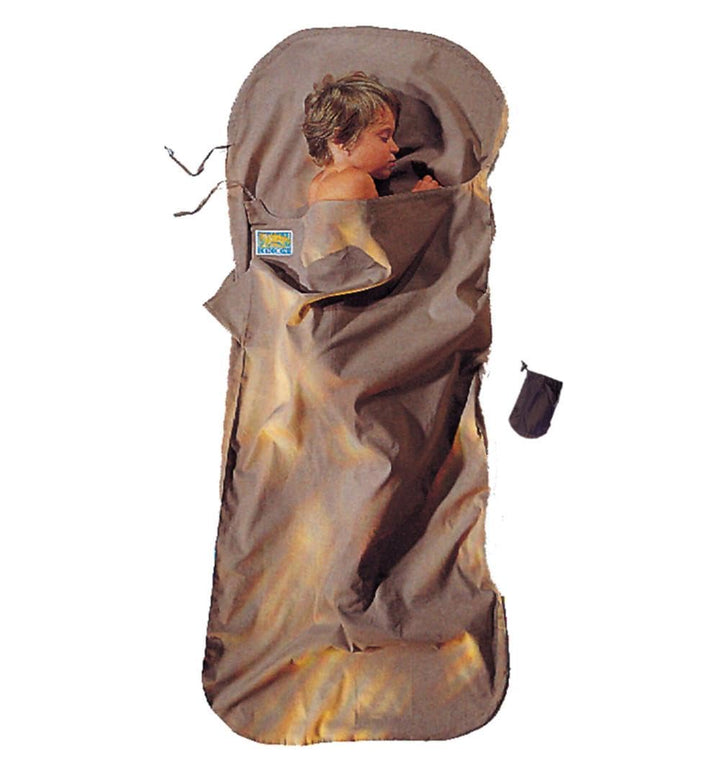 Cocoon Kinderschlafsack Kids KidSack - Silk sunset orange, sunset orange