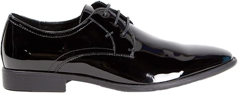 Smokies Lackschuhe Edward klassisch und mit Futter aus Leder Herrenschuh Smokingschuhe, (EU Edward)
