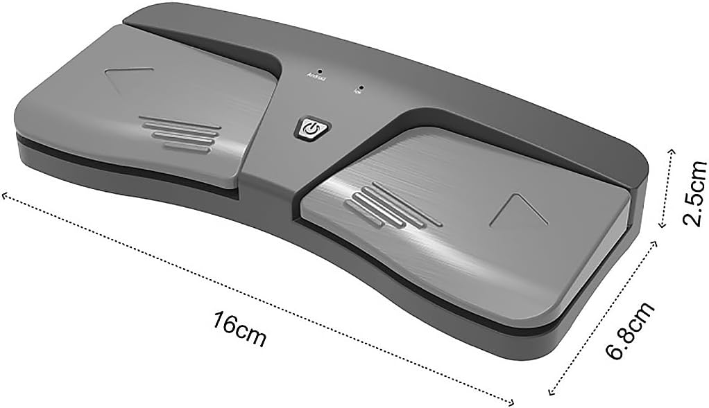 CENPEK Bluetooth-Seitenwender, Pedal, Kabelloses Fusspedal, Musik-Seitenwender Für Tablets, Smartpho
