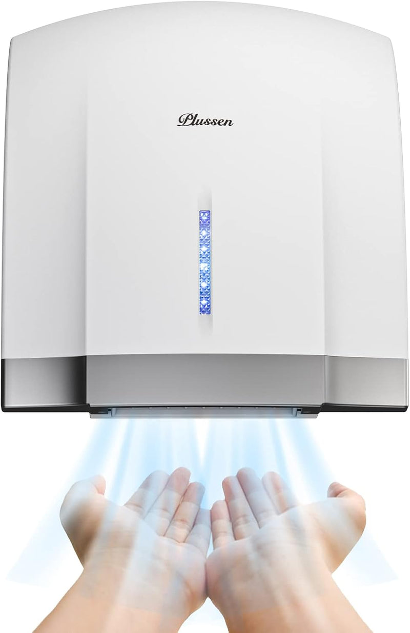 PLUSSEN Händetrockner 10 Sekunden Trocknen Energiesparend Kommerziell Elektrischer Händetrockner Aut