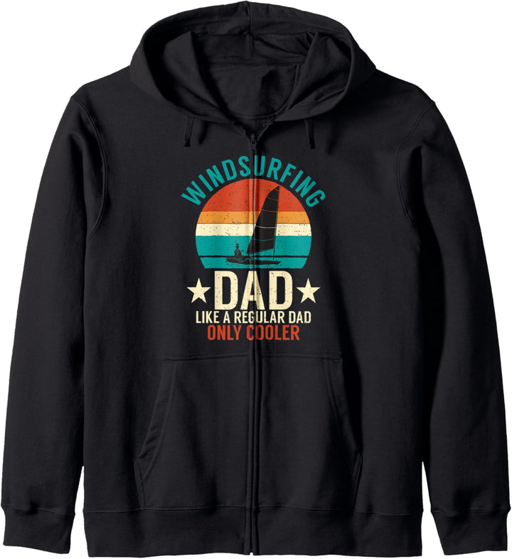 Windsurfen Dad wie ein normaler Dad Cooler Windsurfer Kapuzenjacke