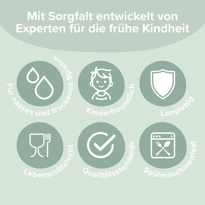 Inspire My Play 3 x Kinderpinzette für feinmotorische Fähigkeiten - Spielzeugzange für Kinder - sens