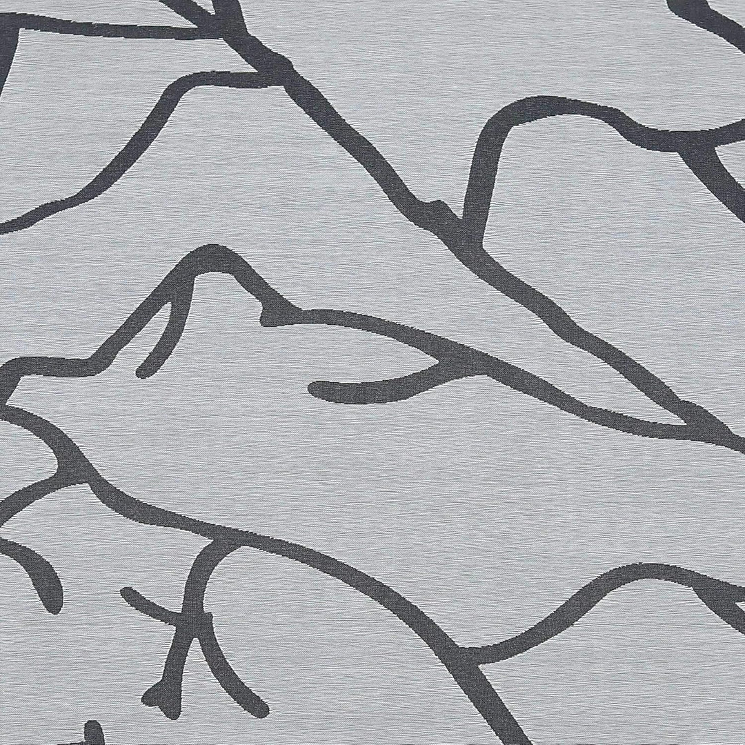 Joyswahl Raffrollo Ausbrenner Raffgardinen mit Schlaufen »Jessica« Gardinen BxH 100x140cm Weiss Baum
