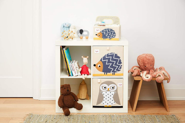 3 Sprouts - Wickeltasche Organizer - Baby Windel Caddy für Wickelutensilien - Wickelkorb & Wickelorg