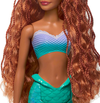 Mattel Disney Arielle Puppe - Die kleine Meerjungfrau, inspiriert vom Film The Little Mermaid, Meerj