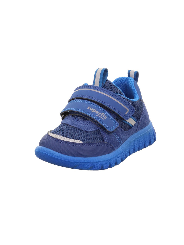 Superfit Jungen SPORT7 MINI leicht gefütterte Gore-Tex Sneaker 20 EU Schmal Blau 8030, 20 EU Schmal