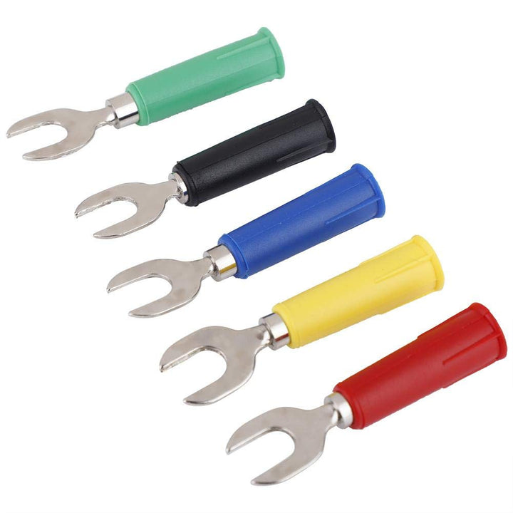 Testleitungssatz, 4 mm Bananen-Bananenstecker-Testleitungssatz für Multimeter-Krokodilklemmen und U-