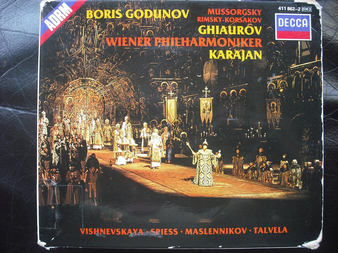 Mussorgsky: Boris Godunov (Gesamtaufnahme), Audio-CD