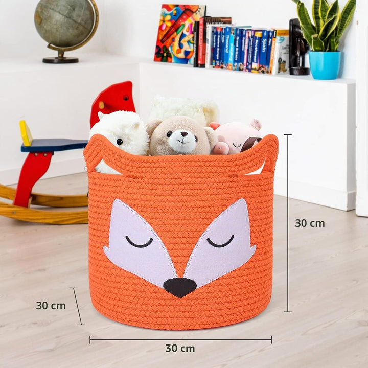 ACOHSY Aufbewahrungskorb Aufbewahrungsbox,30×30×30 spielzeug aufbewahrung,Kann für wäschekorb,kallax