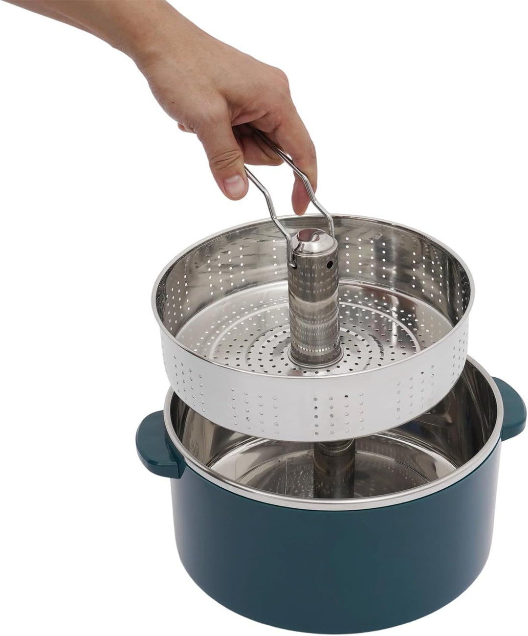 1500W 1000W 600W Low Sugar Reiskocher 4L für 4-6 Personen, mit 304 Edelstahl Innentopf, mit Hotpot F