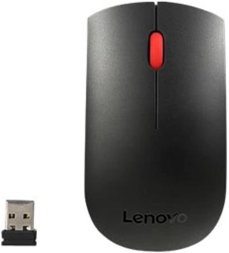 LENOVO Essential Wireless Keyboard and Mouse Combo - German, Black