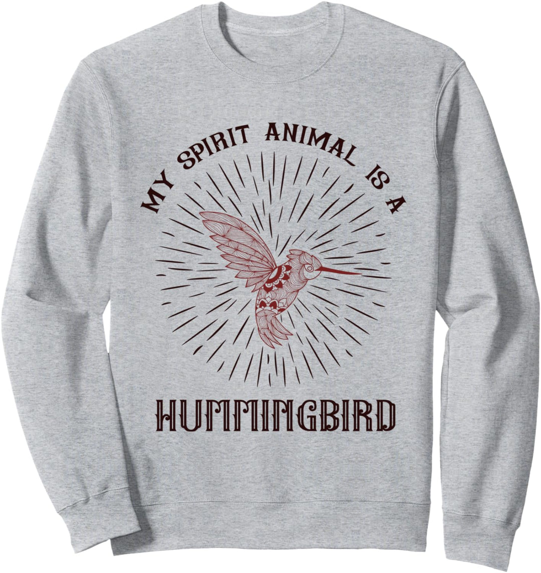 Mein Geisttier ist ein Kolibri Sweatshirt